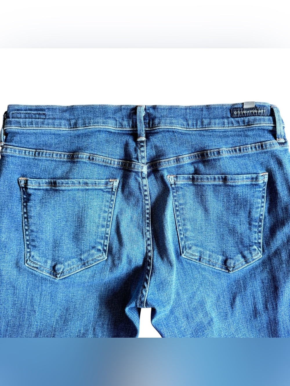 Citizens of Humanity Emerson Slim Boyfriend Jeans 30 Button Fly Medium Wash - Picture 3 of 6